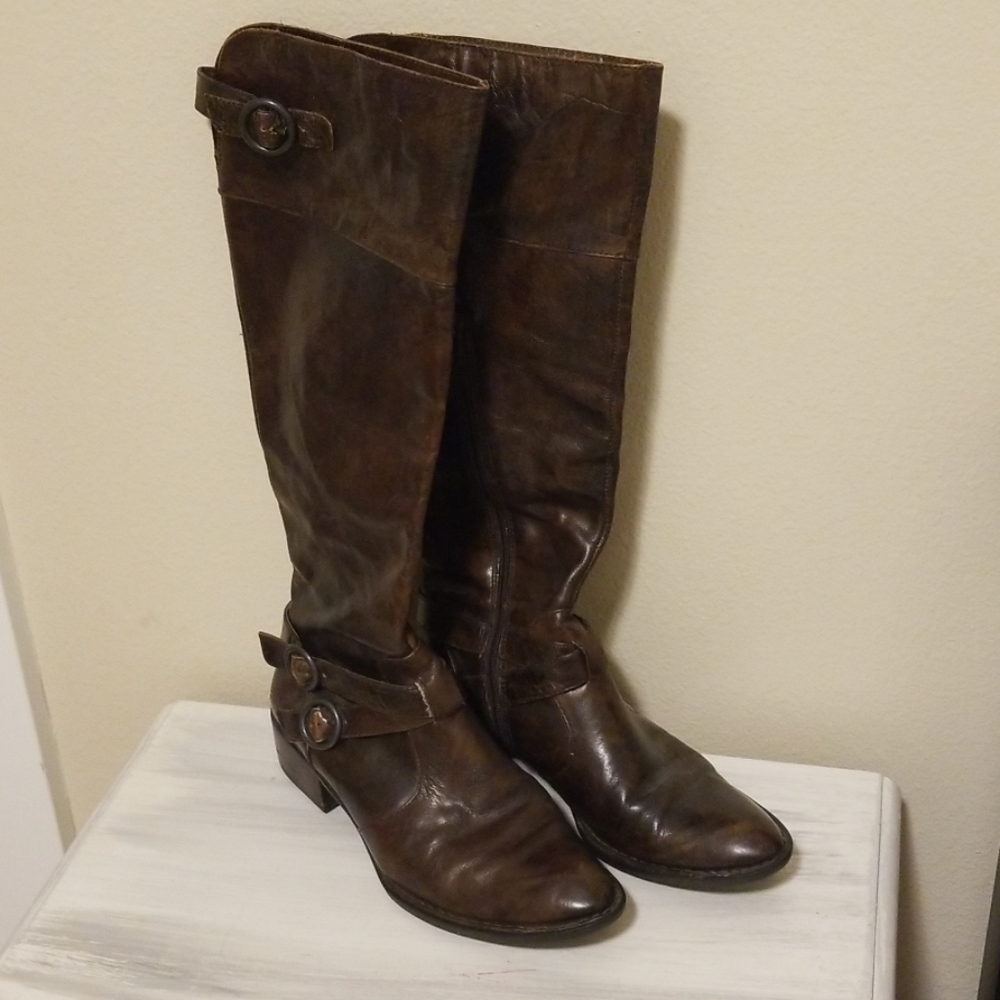 Gorgeous real leather boots